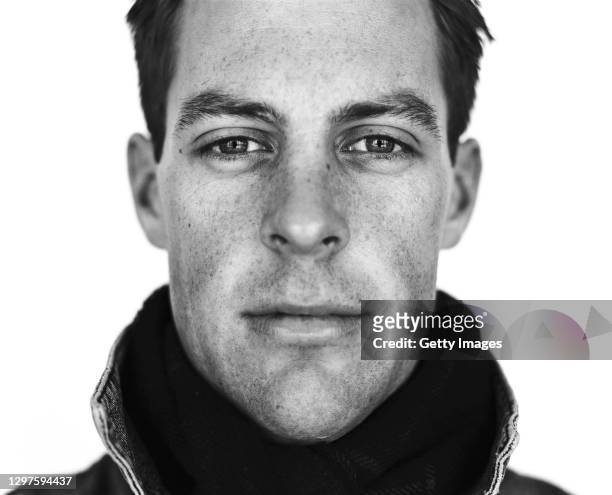 Marcus Trescothick Somerset and England batsman poses for a picture in Taunton in March 2003 in Taunton, United Kingdom.