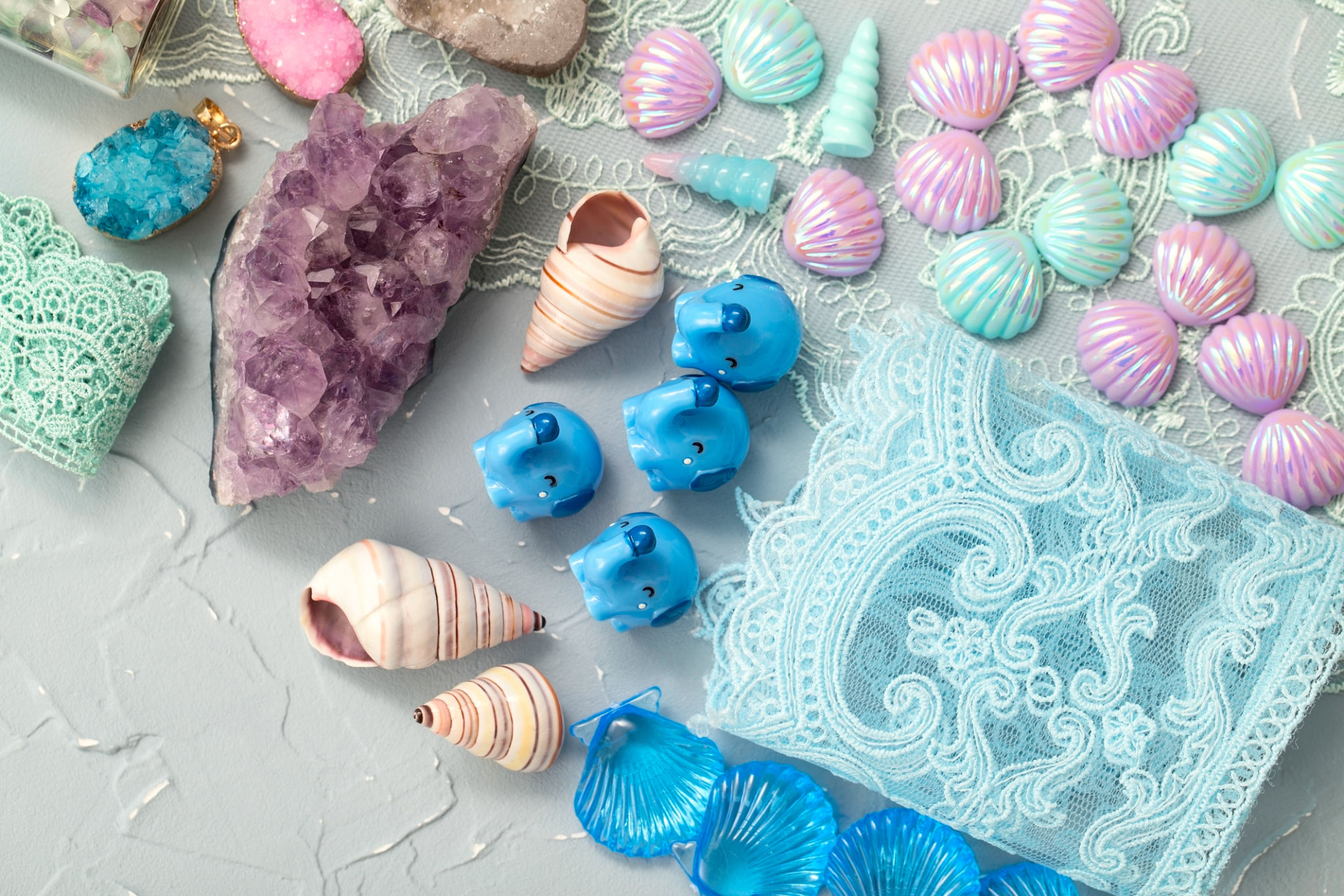 beach embroidery