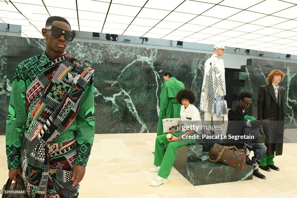 Louis Vuitton : Runway - Paris Fashion Week - Menswear F/W 2021-2022