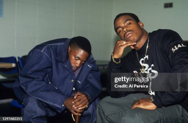 Kurupt and Daz when the Death Row Records label assembles at The Source Awards, held at The Paramount Theater at Madison Square Garden, on August 3,...
