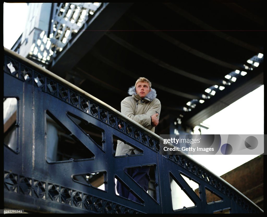 Andrew Flintoff Lancashire and England Cricket 2003