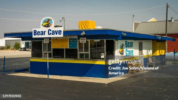 Bear Cave Burgers, St. Charles, Idaho.