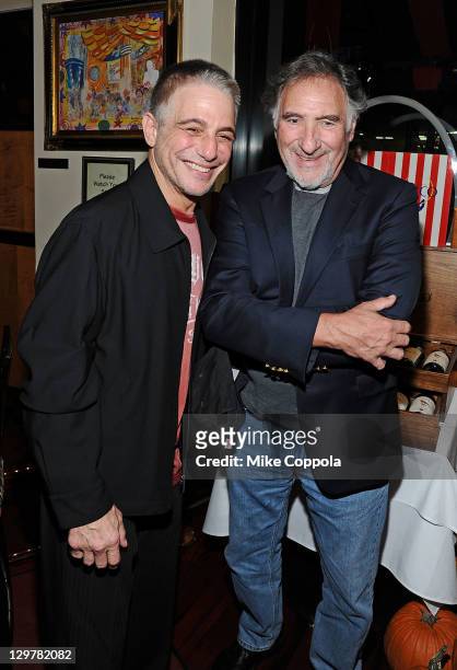 Actors Tony Danza and Judd Hirsch attend the after party for the "Anonymous" screening at the Circo on October 20, 2011 in New York City.
