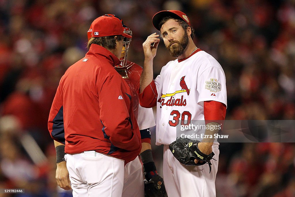 Texas Rangers v St Louis Cardinals - Game 2