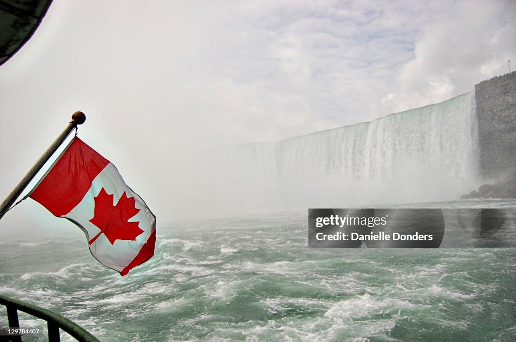 Niagara Falls from  Maid of Mist ferry