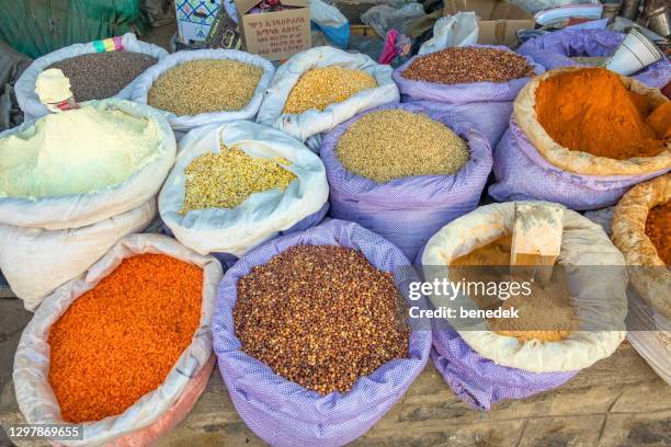 market in asmara eritrea - eritrea stock pictures, royalty-free photos & images