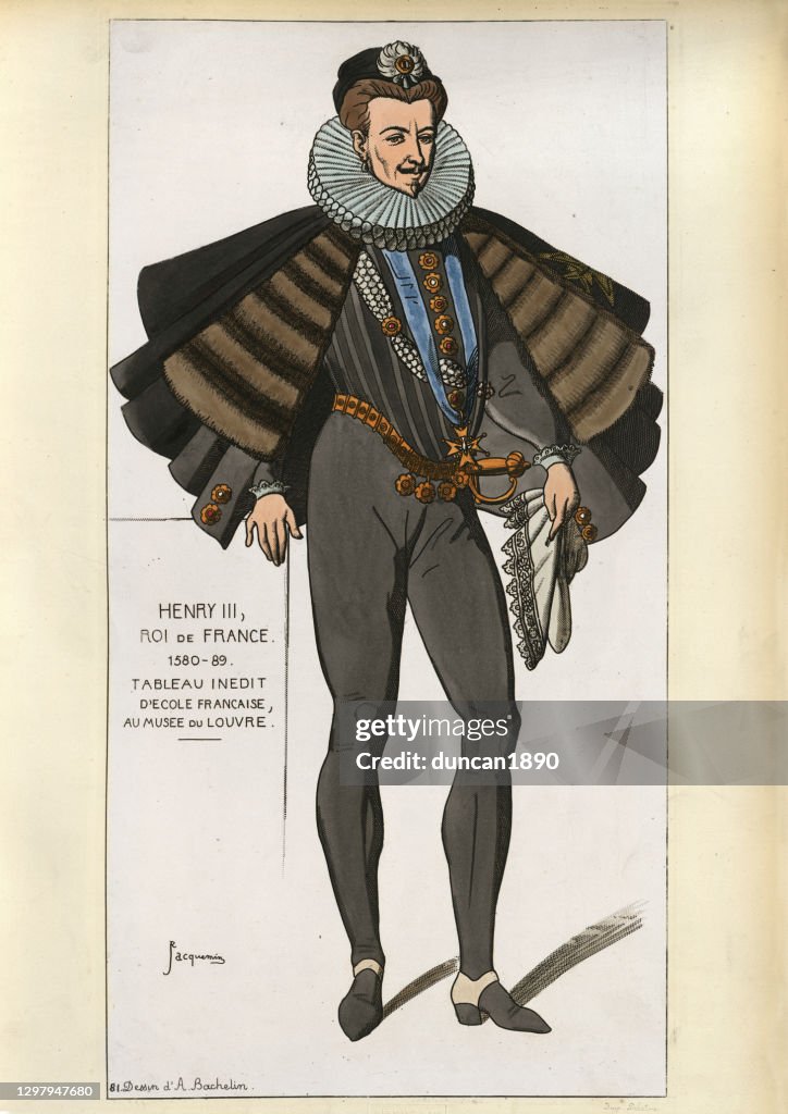 King Henry III of France, History of Fashion