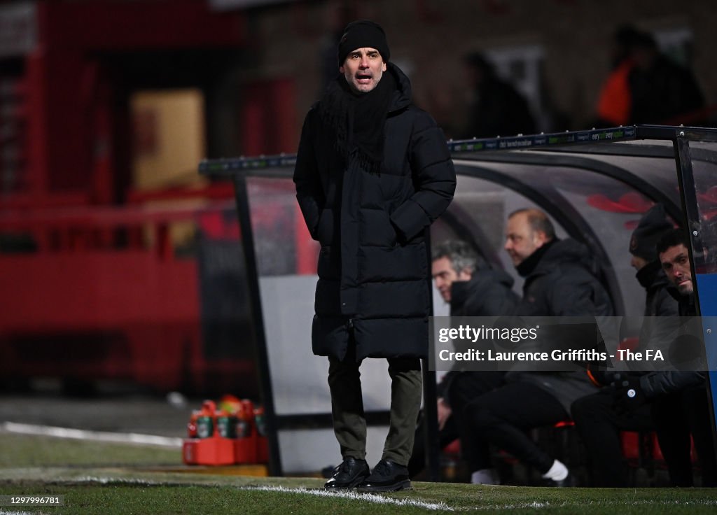 Cheltenham Town v Manchester City: The Emirates FA Cup Fourth Round