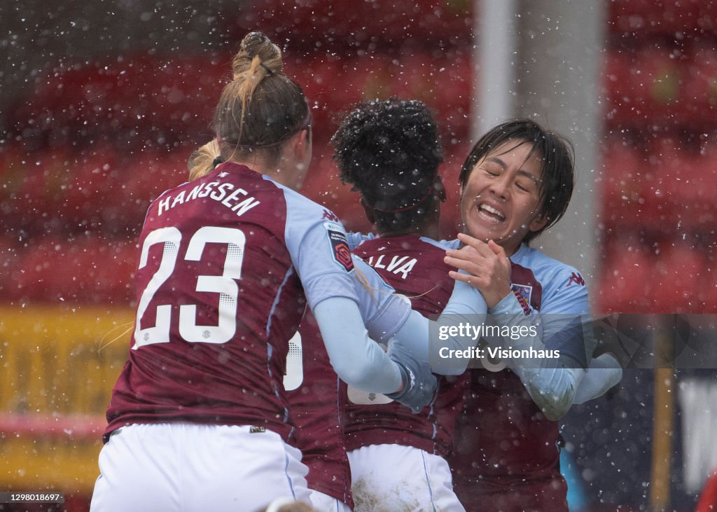 Aston Villa Women v Reading Women - Barclays FA Women's Super League