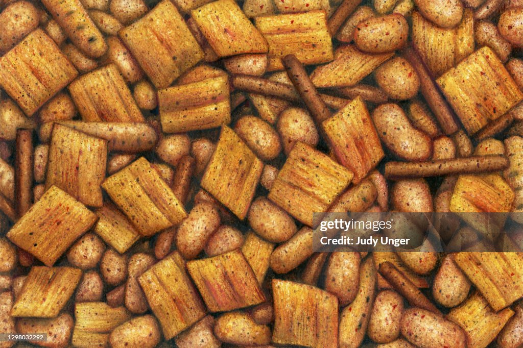 Snack Mix - Garlic