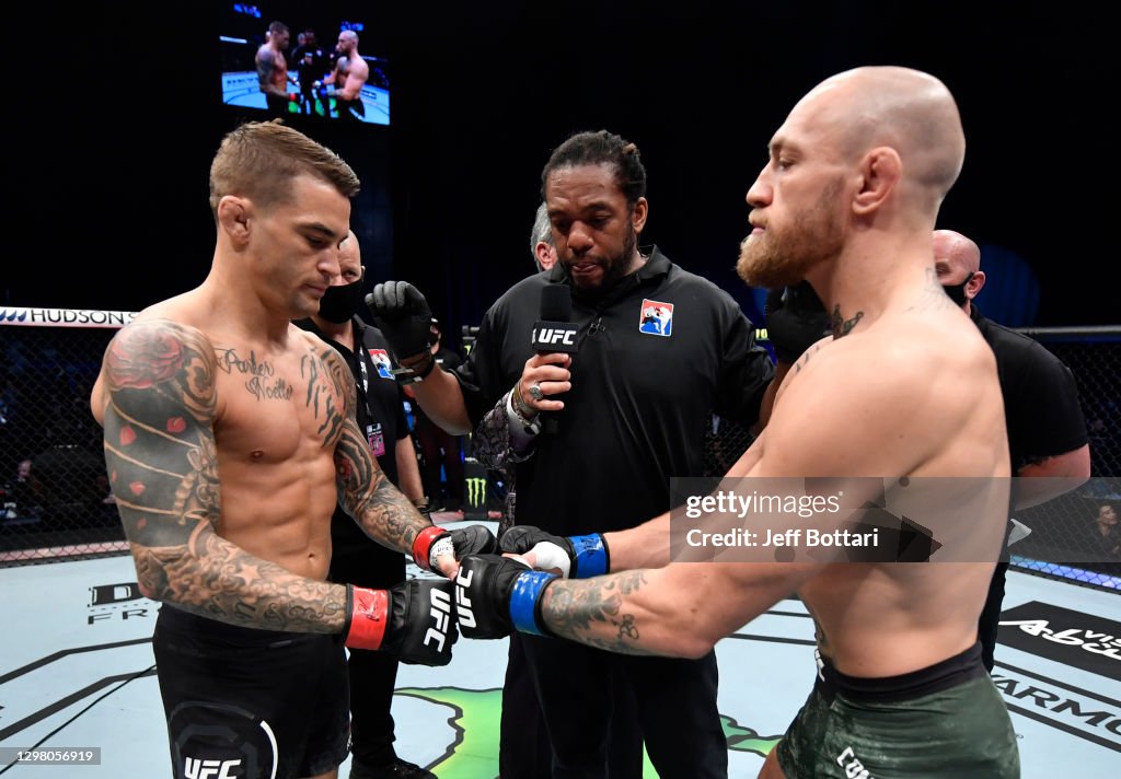 UFC 257: Poirier v McGregor