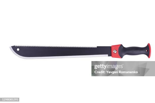 machete isolated on white background - machete stock pictures, royalty-free photos & images