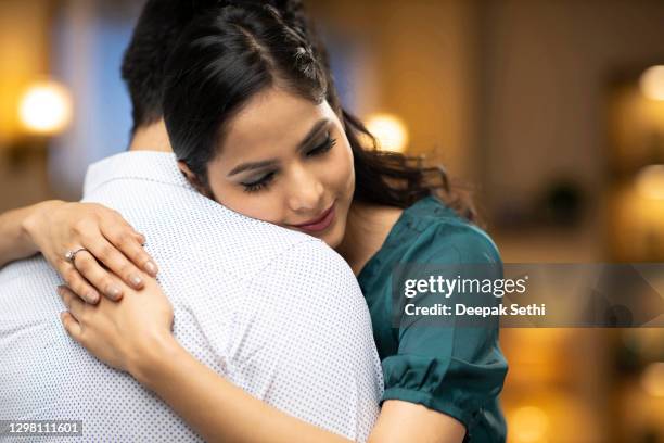 young couple, stock photo - indian wife stock pictures, royalty-free photos & images