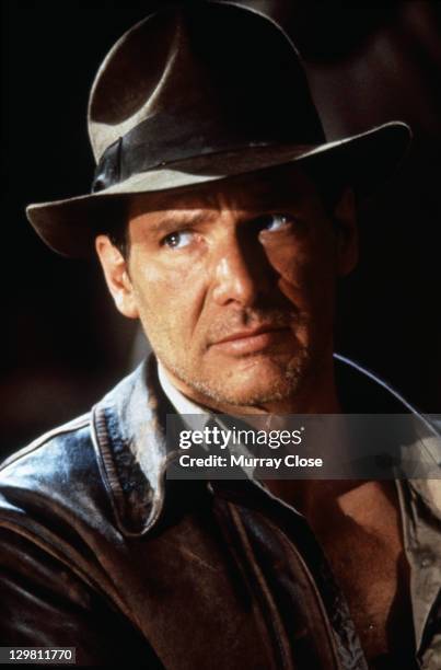 American actor Harrison Ford as the eponymous archaeologist in a publicity still for the film 'Indiana Jones and the Last Crusade', 1989.