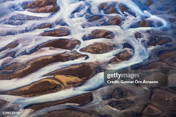 aerial photo iceland - gunnar örn árnason stock pictures, royalty-free photos & images