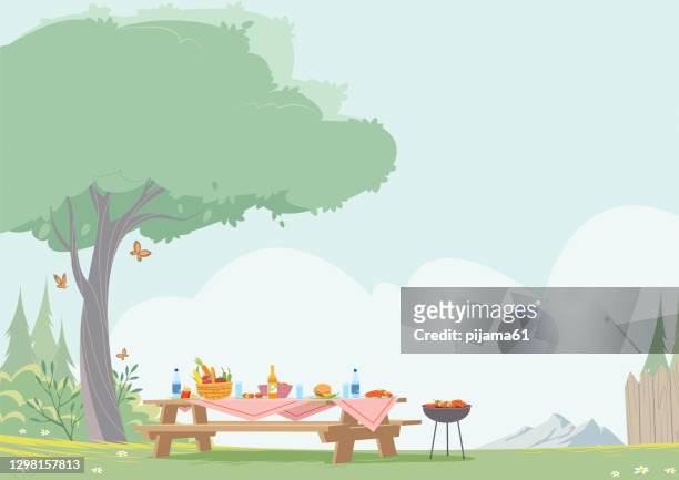 62 Picnic Basket Cartoon Photos and Premium High Res Pictures - Getty Images