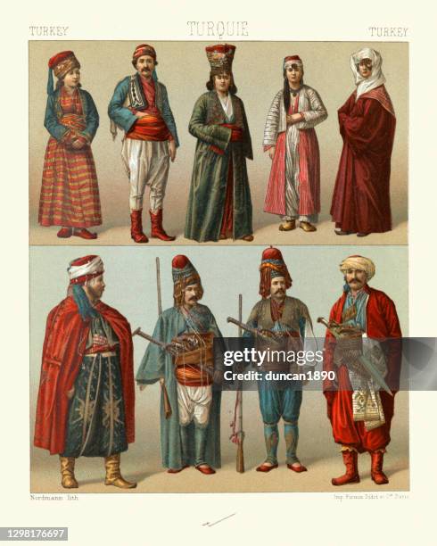 traditionelle mode der türkei, asiatische polulation, griechisch, jüdisch, kurdisch - kurdish woman stock-grafiken, -clipart, -cartoons und -symbole