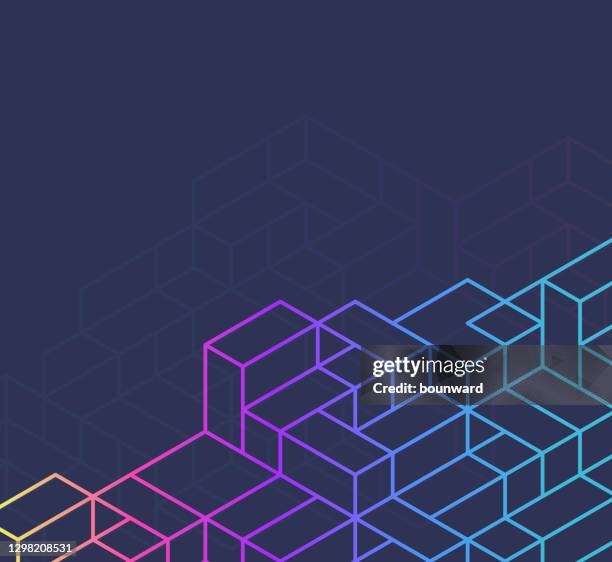 Round Squaregradient Interface Design Abstract Square Gradient Background High-Res Vector Graphic - Getty Images