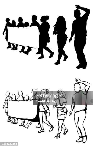 Protest Sign Boards Drawing Protest Drawing Photos and Premium High Res Pictures - Getty Images