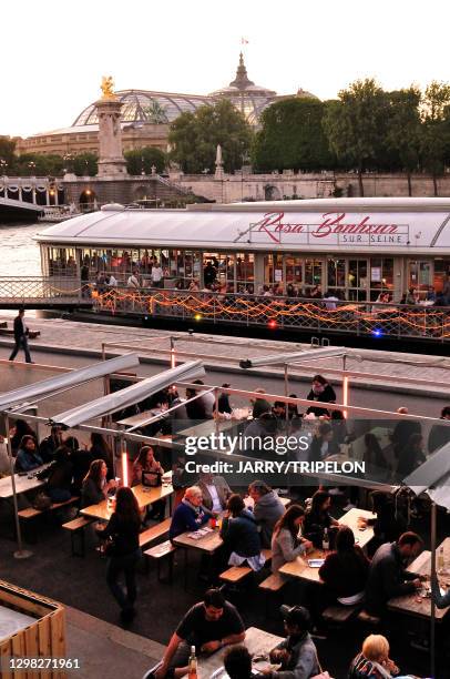 Café Rosa Bonheur sur Seine - Paris, Nieuwsfoto's