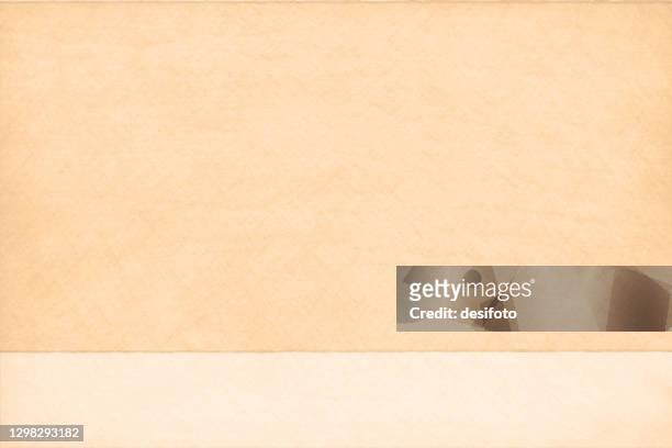 empty blank light brown or khaki beige coloured grunge textured vector backgrounds in two color tones - khaki texture stock illustrations
