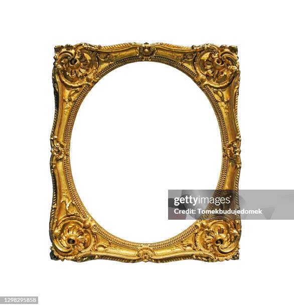 picture frame - 古典様式　壁 ストックフォトと画像