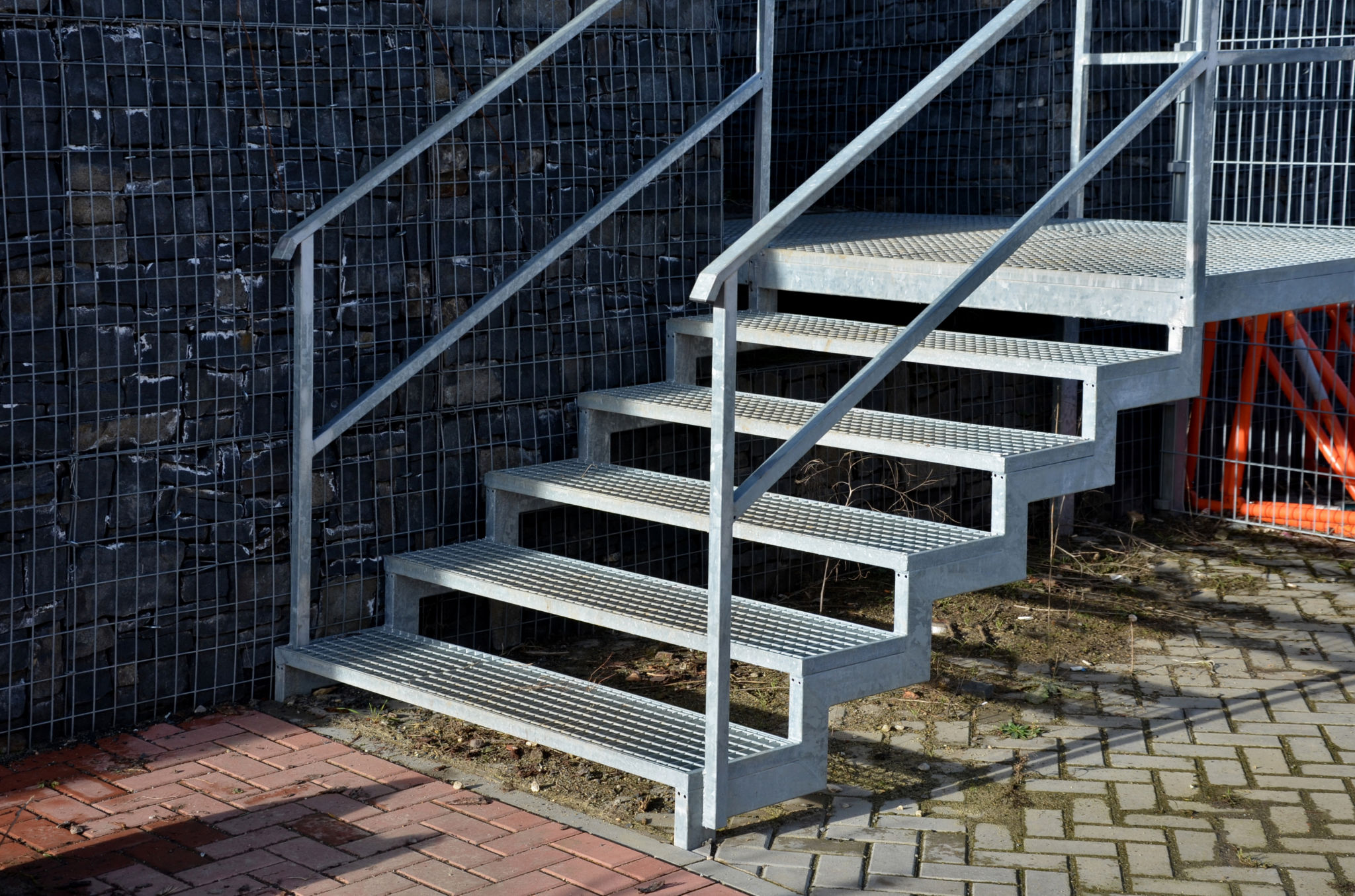 metal staircase