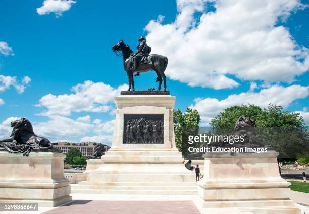 Statue of General Ulysses Grant in Washington, D.C..