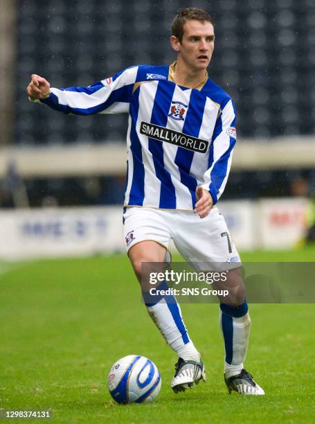 Craig Bryson in action for Kilmarnock