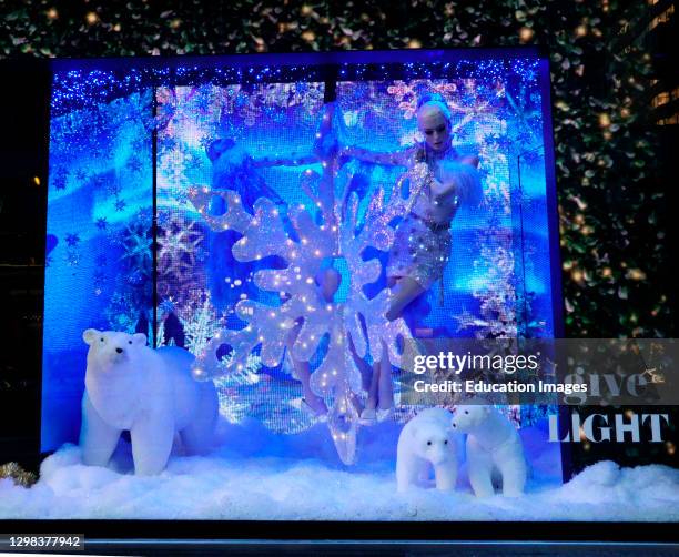 Bloomingdales Christmas Window Display.