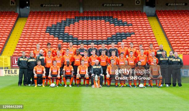 Back Row: Scott Robertson, F Sandaza, P Buaben, M Kovacevic, P Mentel, D Pernis, Steve Banks, S McCallum, G Kenneth, A Shala, D Robertson, D...