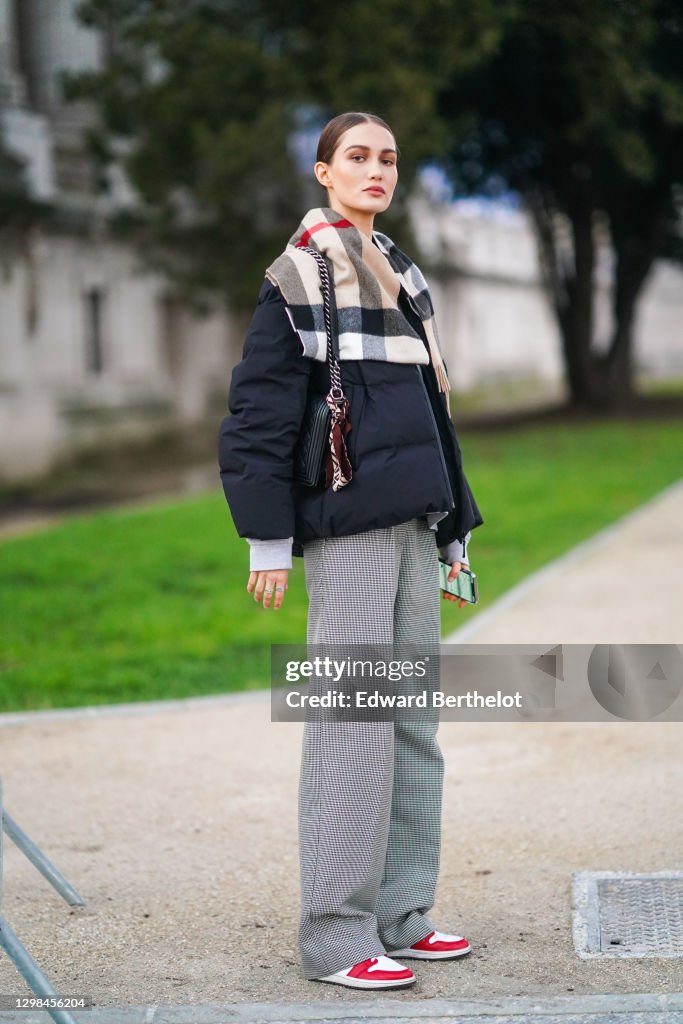 Street Style - Paris Fashion Week - Haute Couture Spring/Summer 2021