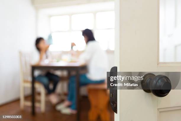 parent and child eating breakfast - kid boiled egg stock pictures, royalty-free photos & images