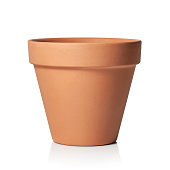 Empty flower pot