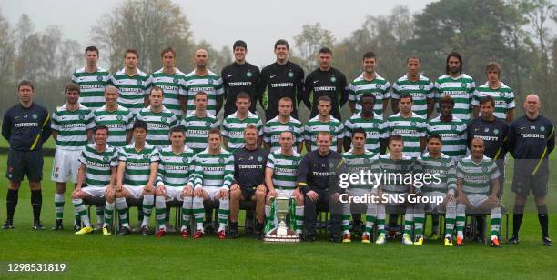 Lewis Toshney, Glenn Loovens, Thomas Rogne, Daniel Majstorovic, Dominic Cervi, Fraser Forster, Lukasz Zaluska, Charlie Mulgrew, Kelvin Wilson,...