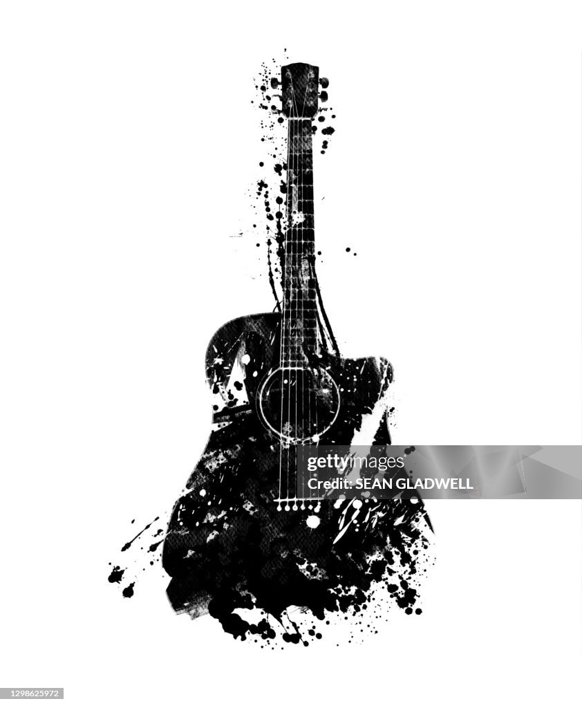 Guitar illustration