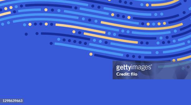 abstract dash dot background - strip stock illustrations