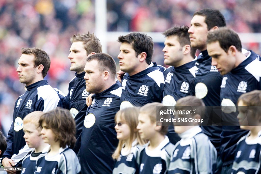 Sns Rugby NATIONS .SCOTLAND v WALES .MURRAYFIELD - EDINBURGH.The Scotland Rugby ...