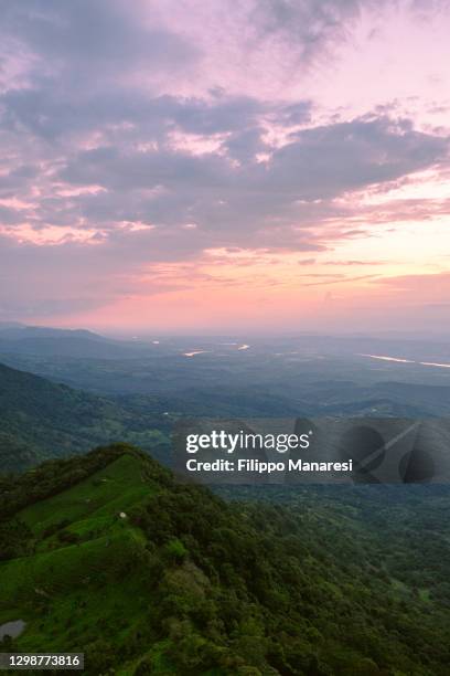 mirador de la piedra capira - cundinamarca stock pictures, royalty-free photos & images