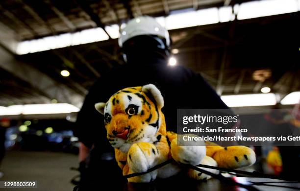 Year of The Tiger - 12:31p.m. - San Francisco Pier 27. While on assignment at the float builders for the annual Chinese New Years Parade I noticed...