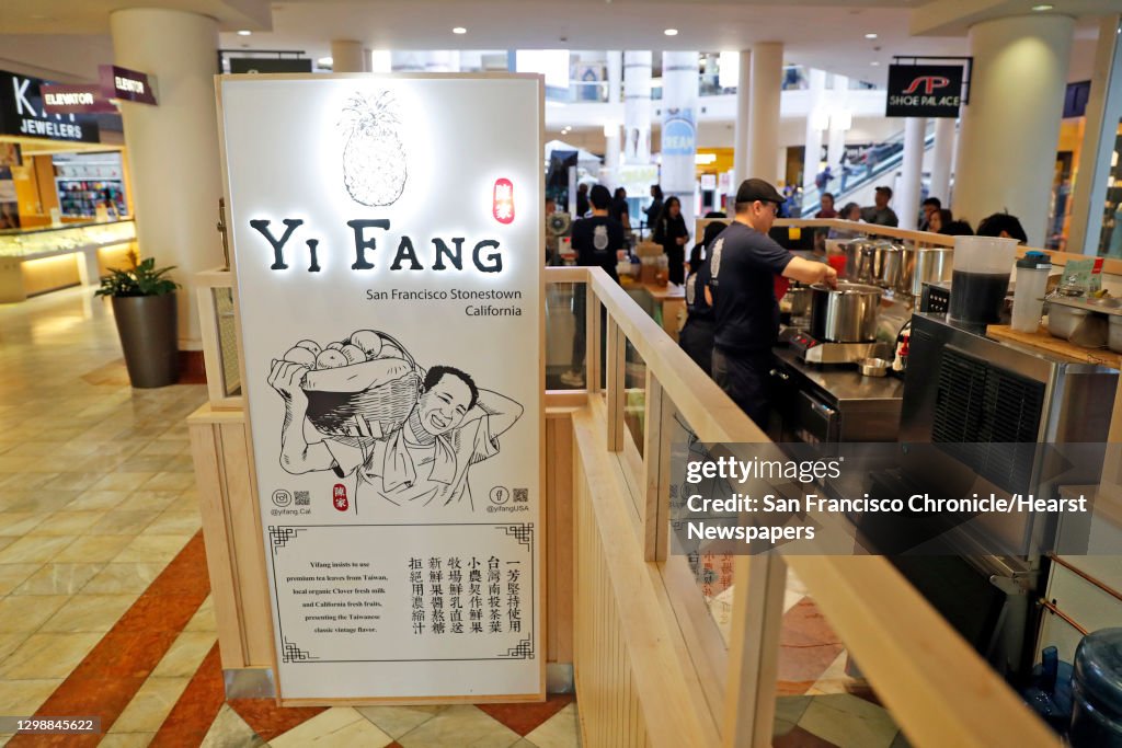 Yi Fang Taiwan Fruit Tea at Stonestown Galleria in San Francisco, Calif., on Monday, April 8, 2019.