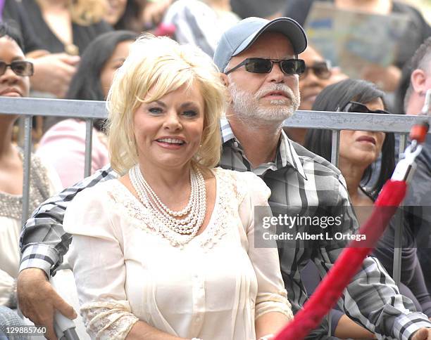 Lori Bakker and Jim Bakker attend the ceremony honoring BeBe Winans and CeCe Winans with a star on the Hollywood Walk of Fame on October 20, 2011 in...