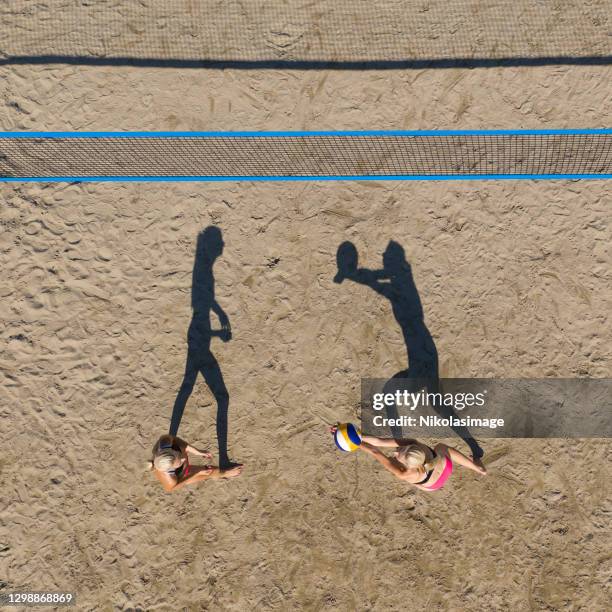沙灘排球 - beach volley 個照片及圖片檔