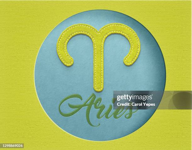 aries horoscope sign - aries stock pictures, royalty-free photos & images