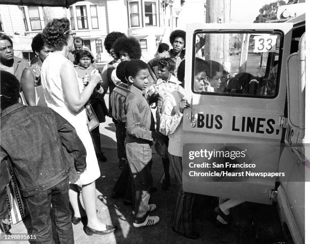 Segregation Example Bus 128 Busing Segregation Stock Photos, High-Res Pictures, and Images ...