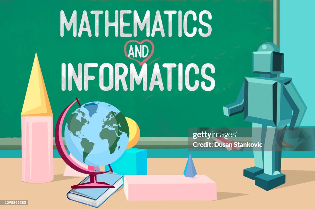 Informatics Math Mathematics And Informatics Class High-Res Vector Graphic - Getty Images