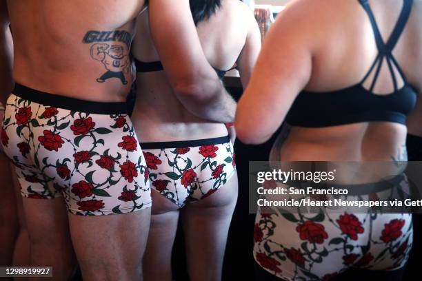 Scenes from the Cupid's Undie Run, an annual fundraiser for The Children?s Tumor Foundation and neurofibromatosis research, at Art Marble 21,...