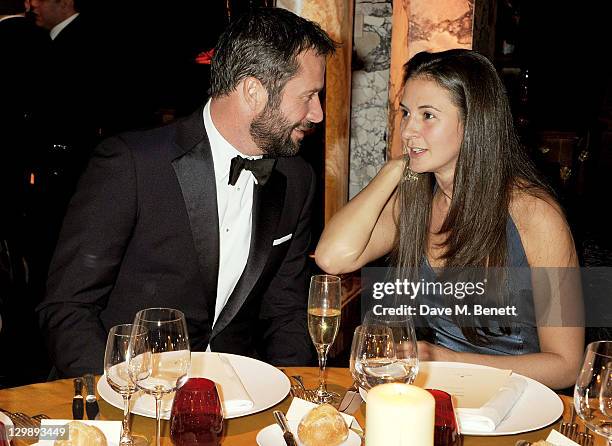 James Purefoy and Jessica Adams attend 'The Soiree Monegasque' hosted by Roger Dubuis CEO Georges Kern to launch 'Le Monegasque' range at the Hotel...