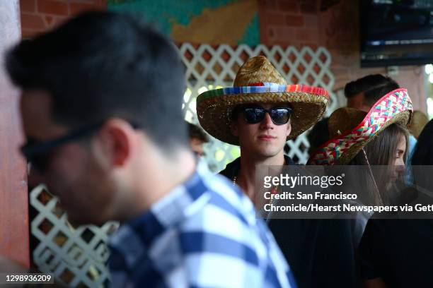 People dance at the annual Cinco de Mayo block party hosted by the Green Lake Tacos Guaymas, March 5, 2016. The party featured food, drinks, various...
