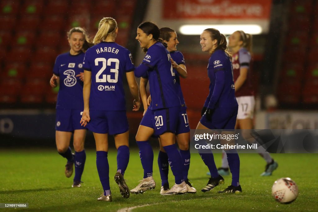 Aston Villa Women v Chelsea Women - Barclays FA Women's Super League
